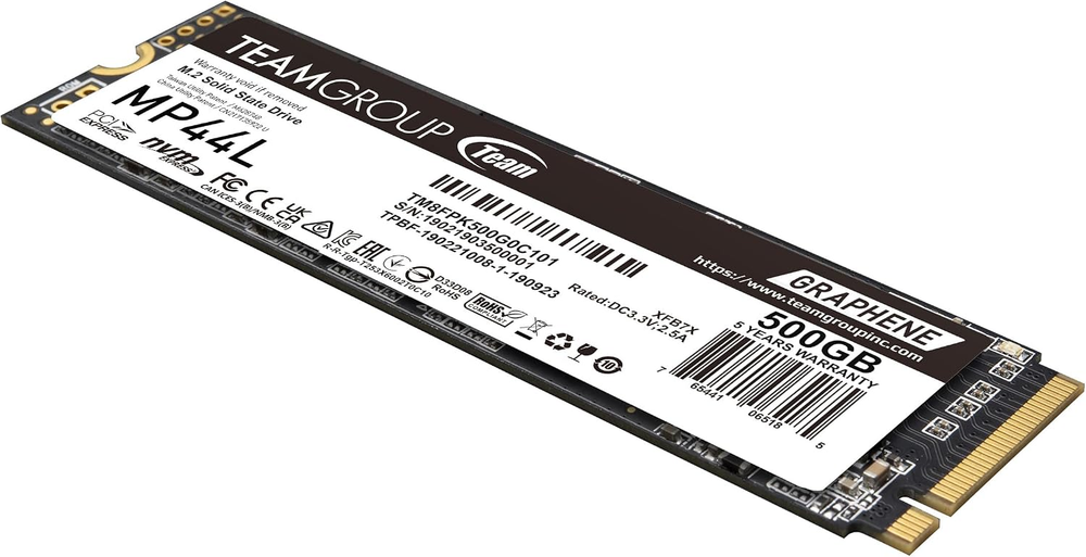 SSD TeamGroup MP44L 500GB NVMe Gen4