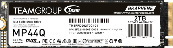SSD TeamGroup MP44Q 2TB NVMe Gen4