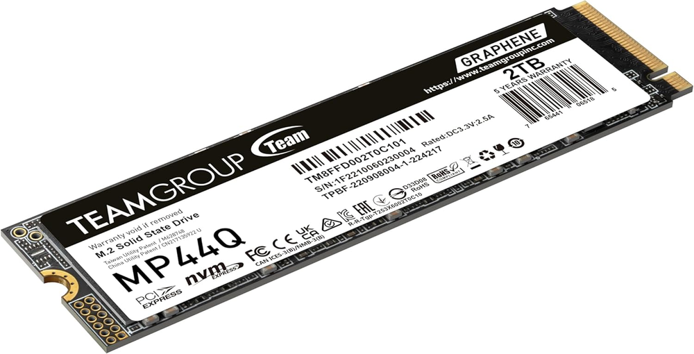 SSD TeamGroup MP44Q 2TB NVMe Gen4