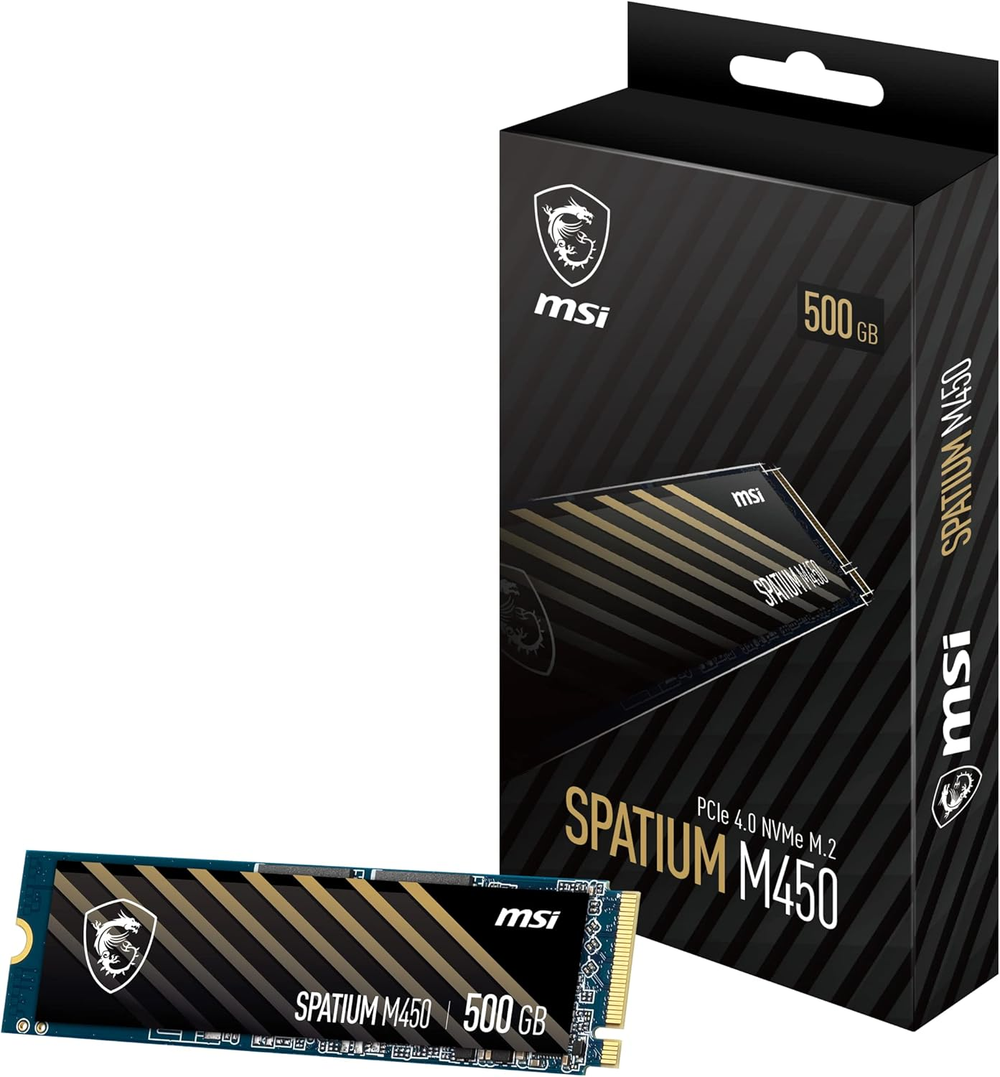 SSD MSI Spatium M450 500GB NVMe