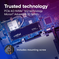 SSD Crucial P3 Plus 1TB NVMe Gen4