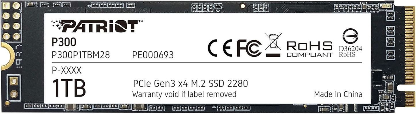 PATRIOT P300 DISCO DURO M.2 1TB