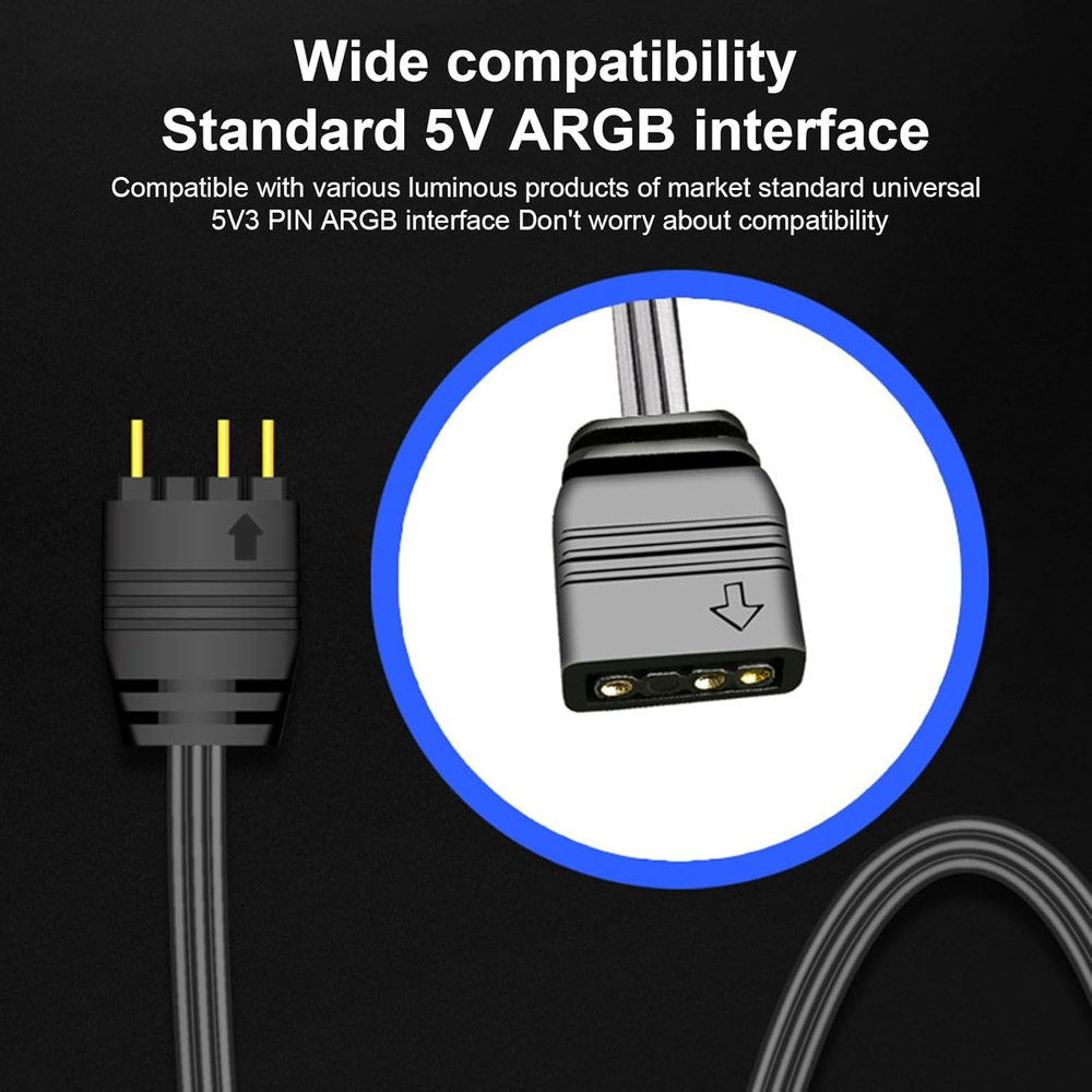 Controlador ARGB Coolmoon AR-1 5V a SATA