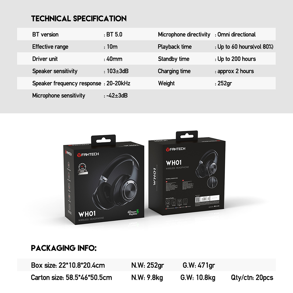 FANTECH WH01