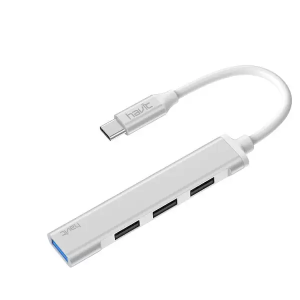 HAVIT HB41 HUB TIPO C A 4 PUERTOS USB