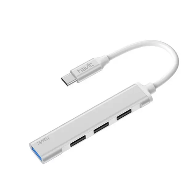 HAVIT HB41 HUB TIPO C A 4 PUERTOS USB