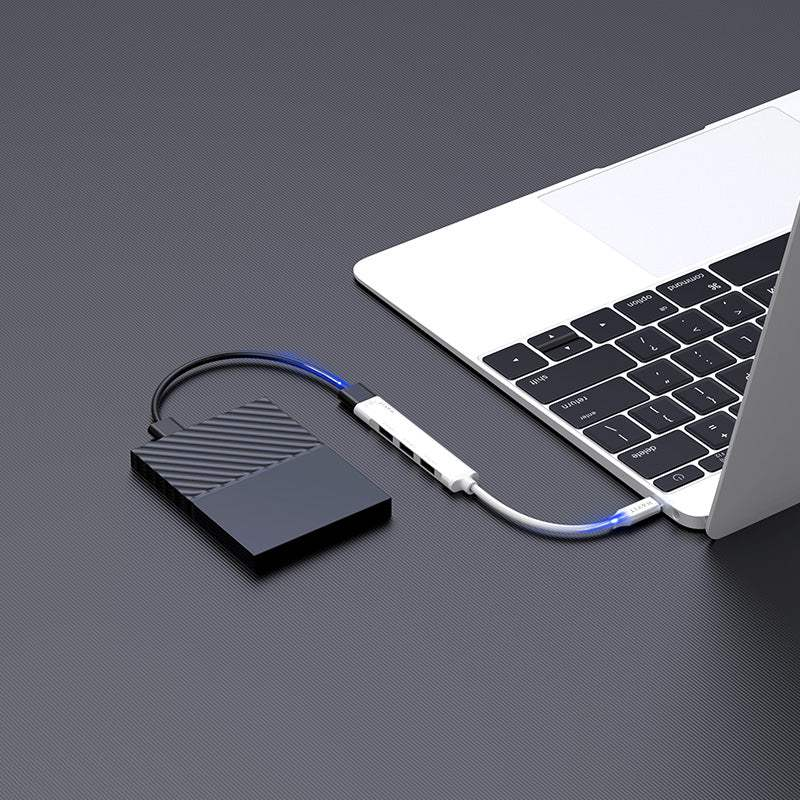 HAVIT HB41 HUB TIPO C A 4 PUERTOS USB