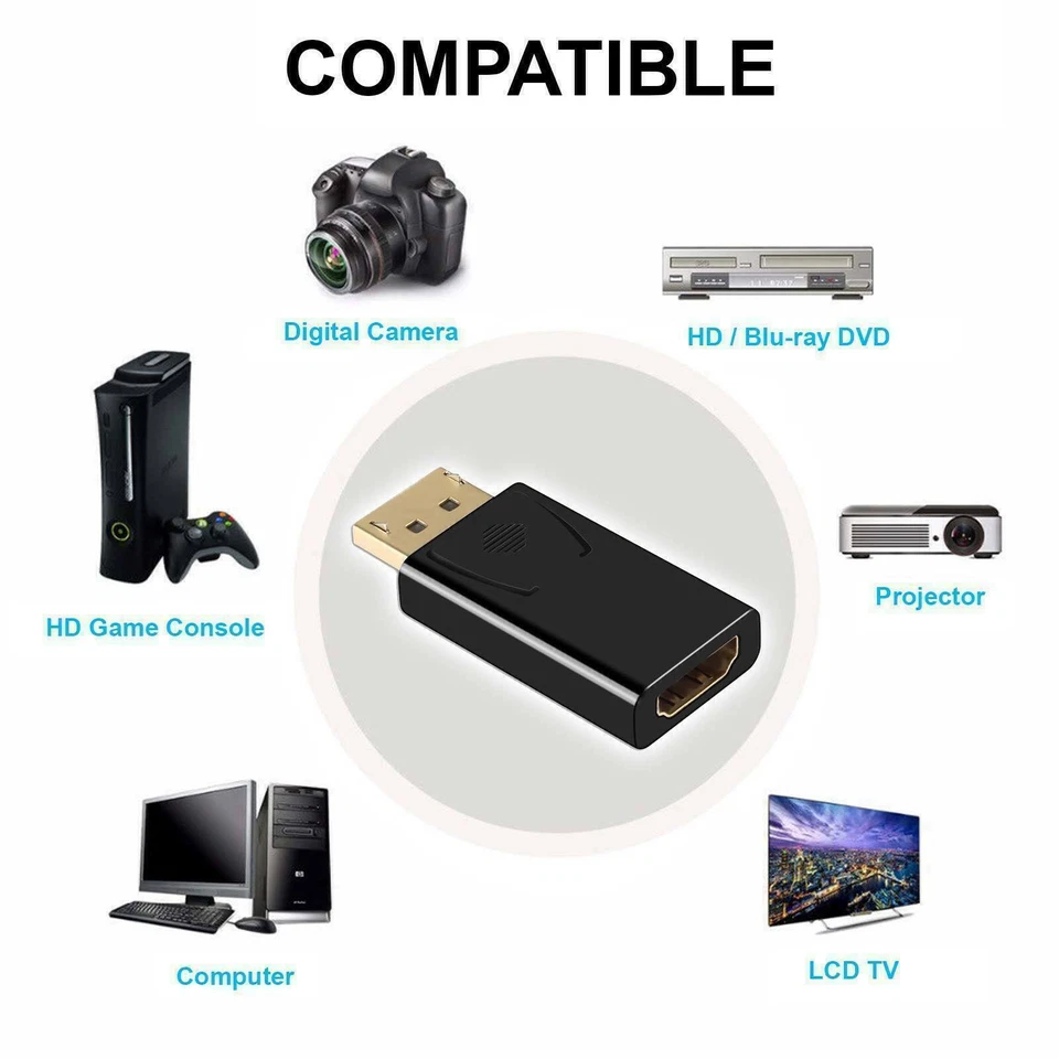 ADAPTADOR DISPLAYPORT A HDMI