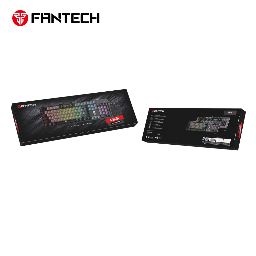 Fantech MK886V2 Atom104 Teclado Mecánico · Switch Azul