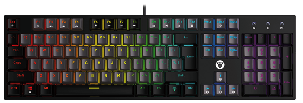 Fantech MK886V2 Atom104 Teclado Mecánico · Switch Azul