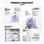 Lumina CG85 ARGB Negro