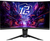 MONITOR ASROCK 27 PHANTON GAMING 180 hz PG27QRT2A CURVO 1440P vista 1