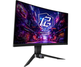 MONITOR ASROCK 27 PHANTON GAMING 180 hz PG27QRT2A CURVO 1440P vista 2