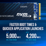 SSD PNY CS2241 1TB NVMe Gen4
