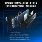 SSD PNY CS2241 1TB NVMe Gen4