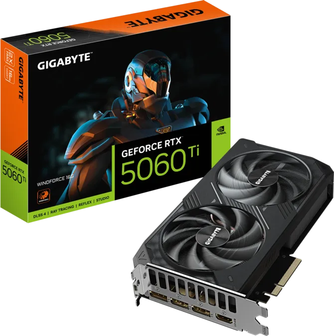 RTX 5060 Ti Windforce 16GB
