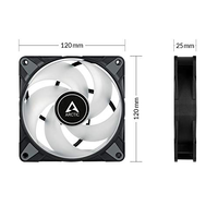 Kit 3 Ventiladores Arctic P12 PWM PST A-RGB