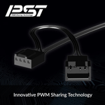 Kit 3 Ventiladores Arctic P12 PWM PST A-RGB