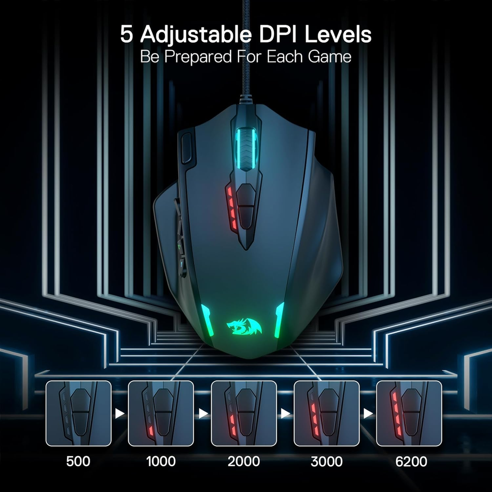 Redragon Impact M908 RGB