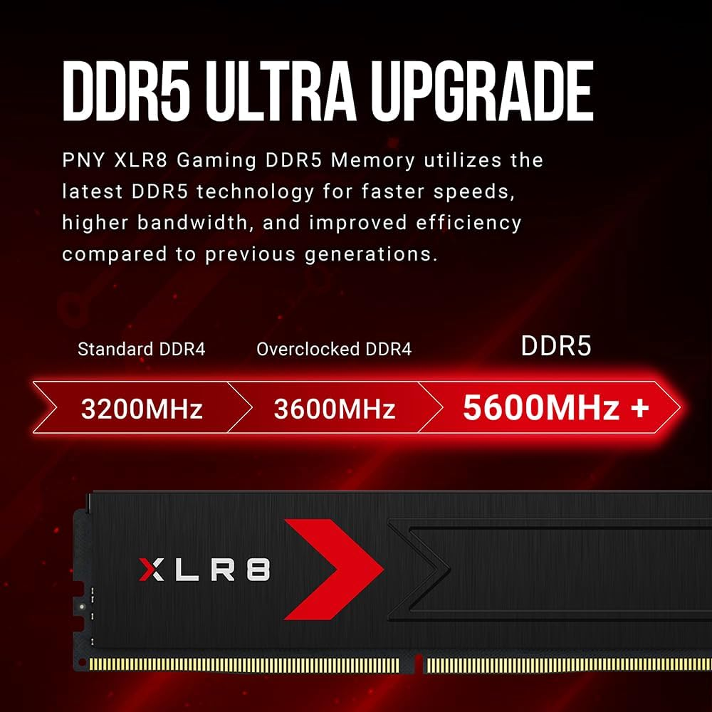 PNY XLR8 DDR5 32GB (2x16GB) 6000MHz