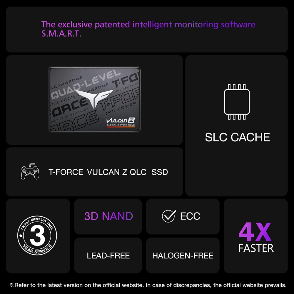 T-Force Vulcan Z QLC 1TB SATA
