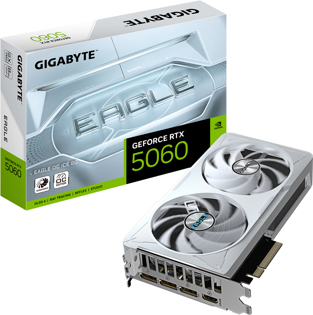 RTX 5060 Eagle OC ICE 8GB Blanco