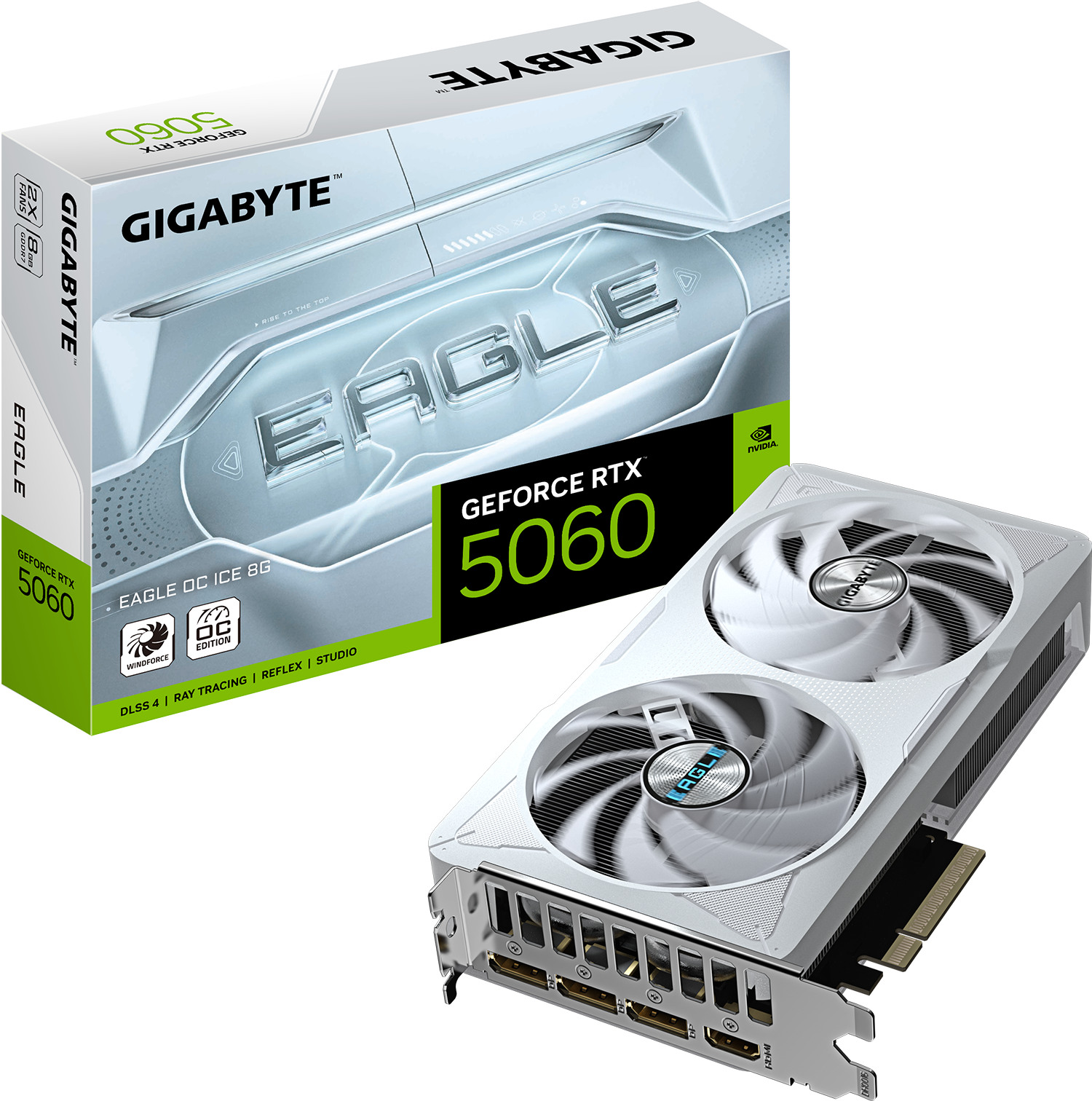 RTX 5060 Eagle OC ICE 8GB Blanco