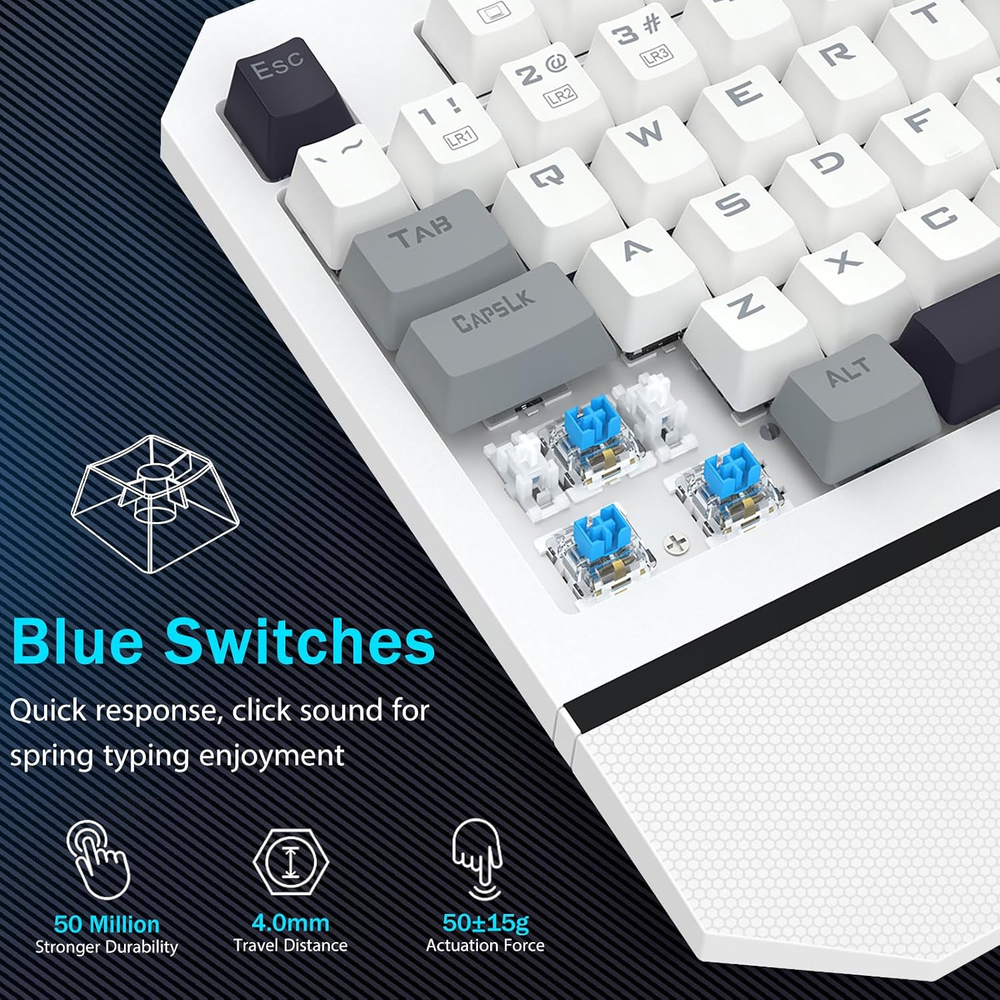Redragon Andromeda K558 Blanco