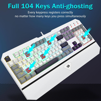 Redragon Andromeda K558 Blanco