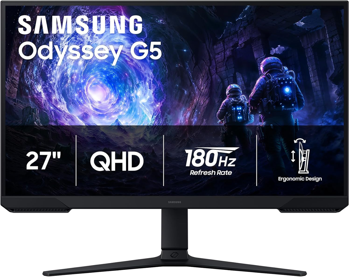 MONITOR SANSUNG 27 ODYSSEY G5 (G51F) QHD 1440P 180HZ 1MS
