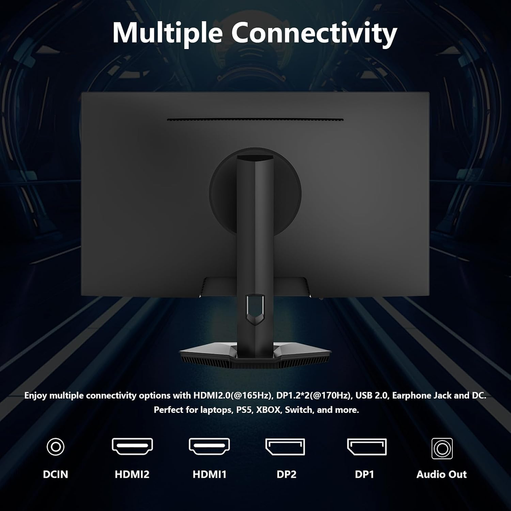 27" 2K QHD 300Hz