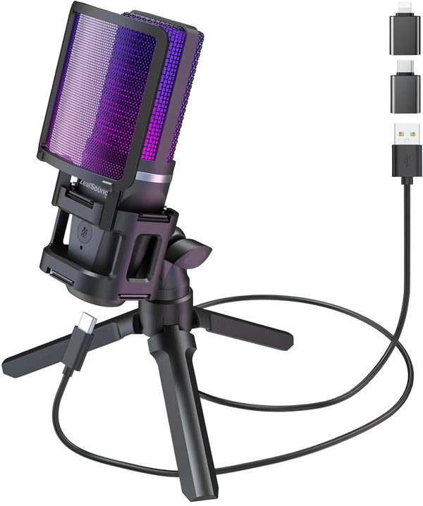 Zealsound Mic USB RGB