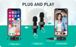 Micrófono de Solapa Inalámbrico USB-C Android