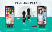 Micrófono de Solapa Inalámbrico USB-C Android