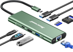Hub Hearcool 8 en 1 USB-C UCN3610