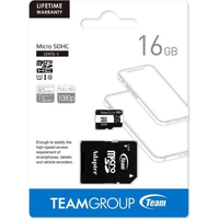 Memoria MicroSD TeamGroup 16GB Clase 10