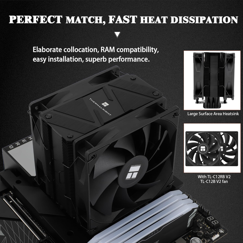 Thermalright Burst Assassin 120 ARGB Negro