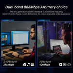Adaptador WiFi 6 AX900 Dual Band