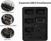 Hub USB Interno 5 Puertos
