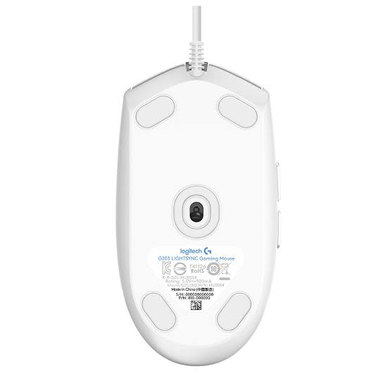 Mouse Logitech G203 Blanco