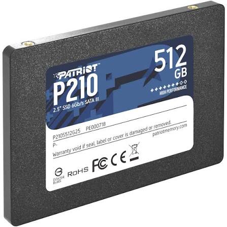 SSD Patriot P210 512GB SATA