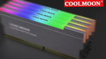 Disipador RAM Coolmoon con Ventilador RGB