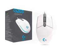 Mouse Logitech G203 Blanco