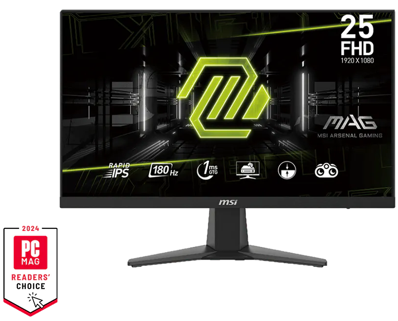 MONITOR MSI 25" MAG 256F IPS 1920*1080 180HZ