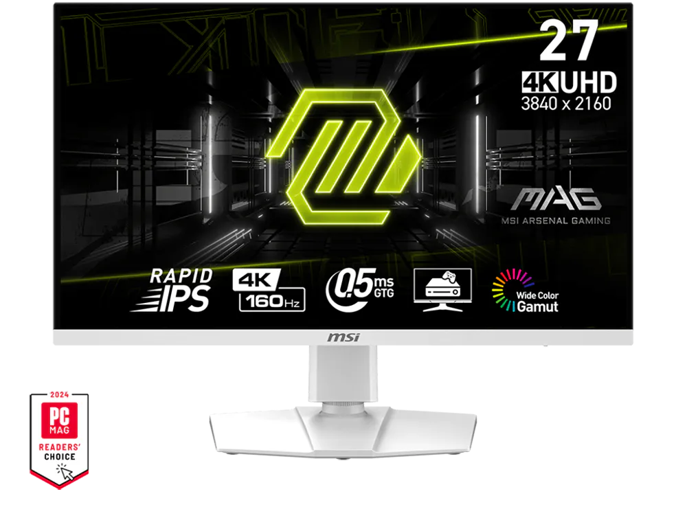 MONITOR MSI 27 MAG 274URFW 4K 0.5 MS 160 HZ