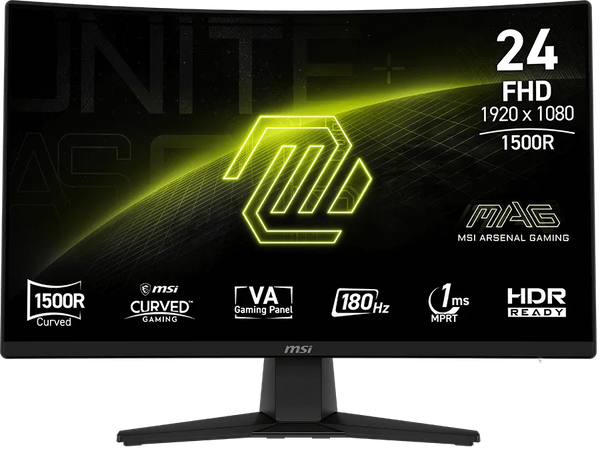 MAG 242C 24" FHD Curvo 180Hz