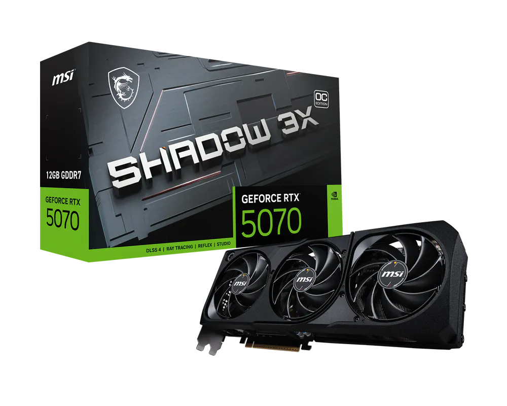 RTX 5070 Shadow 3X OC 12GB