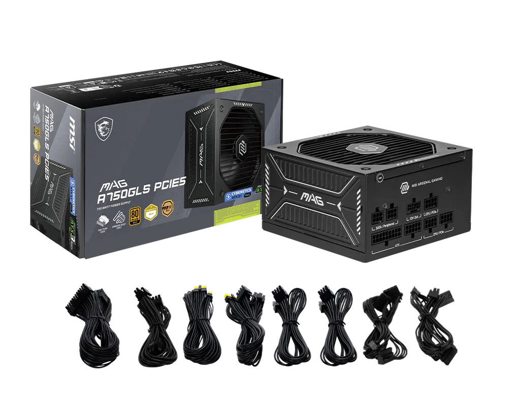 MAG A750GLS PCIE5 750W Gold