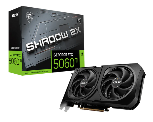 RTX 5060 Ti MSI Shadow 2X 16GB