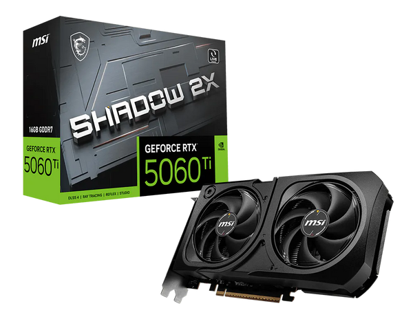 RTX 5060 Ti MSI Shadow 2X 16GB